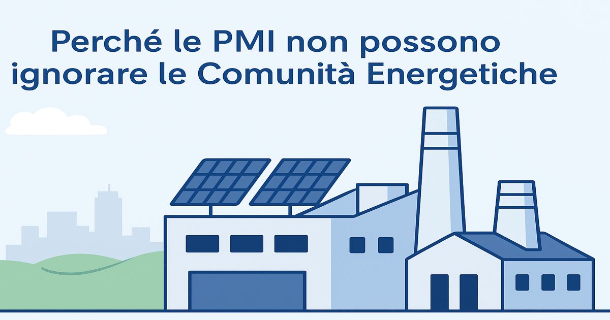 Perché le PMI non possono ignorare le Comunità Energetiche