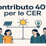 🌍 Contributo 40% per le CER: come funziona davvero e chi può ottenerlo
