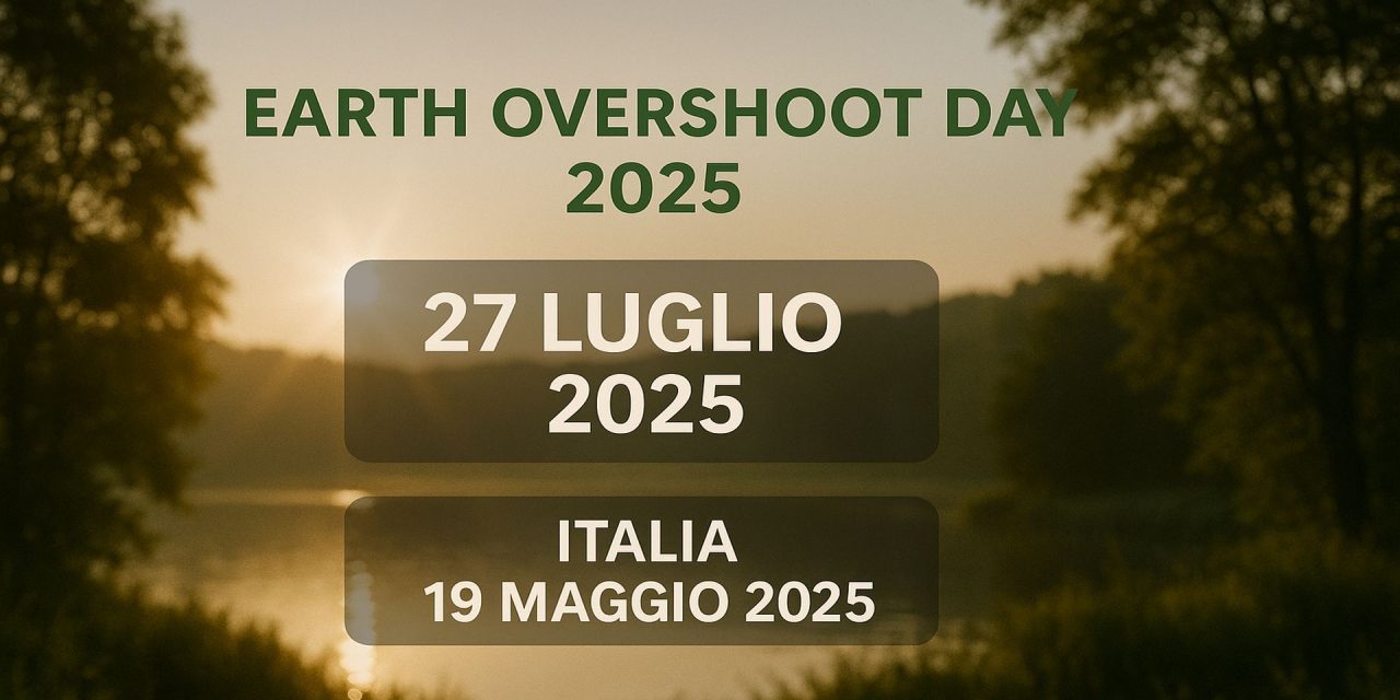 Earth Overshoot Day 2025: perché cade sempre prima e come le CER possono invertire la rotta