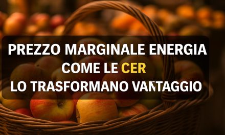 Prezzo marginale energia: perché è utile e come le CER lo trasformano in vantaggio